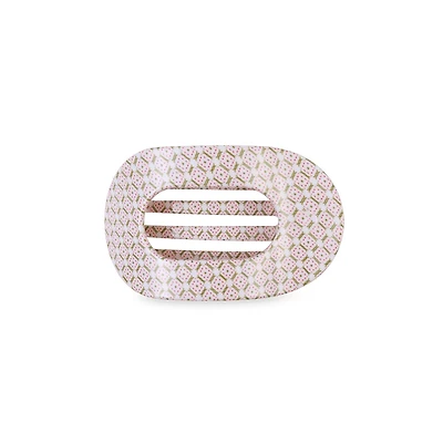 Pine & Pearl Small Flat Round Hair Clip