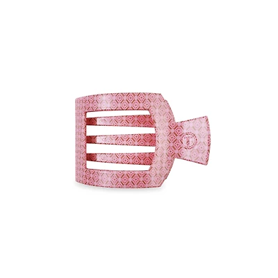 Berry Cozy Small Flat Square Hair Clip