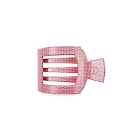 Berry Cozy Small Flat Square Hair Clip