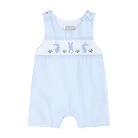Baby Blue Bunny Overalls
