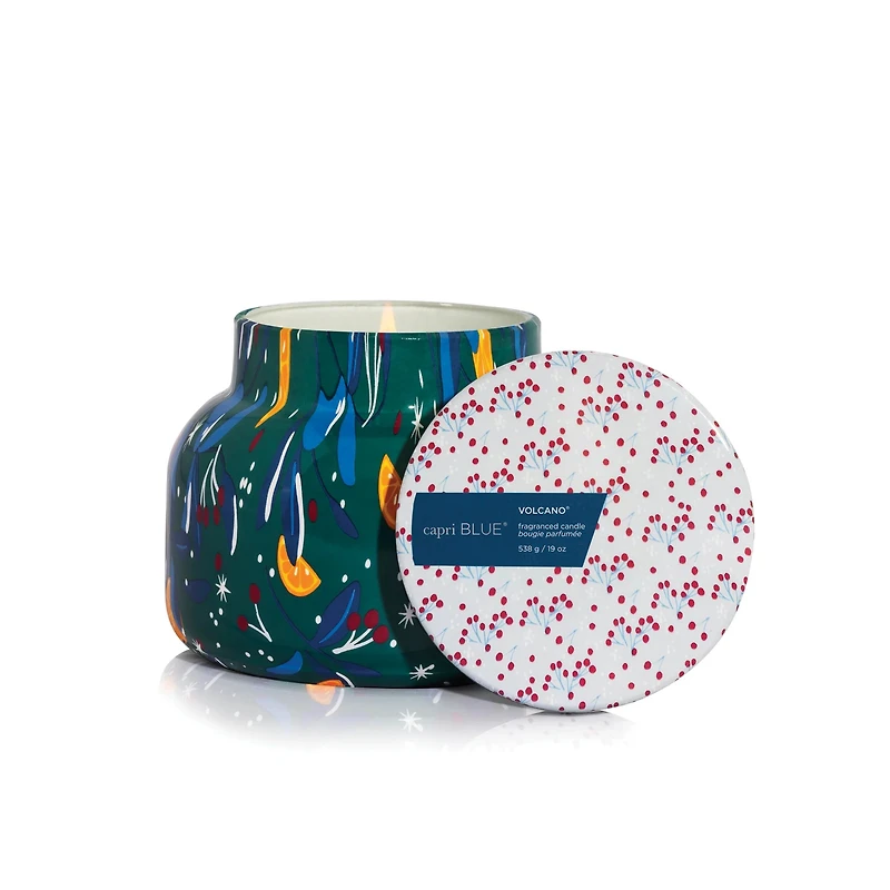 HOLIDAY PATTERN PLAY - VOLCANO SIGNATURE JAR