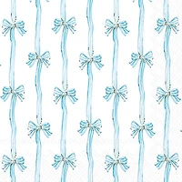 Paper Lunch Napkin Pack of 20 Baby Toile Blue