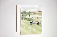 best dad by par Father's Day card