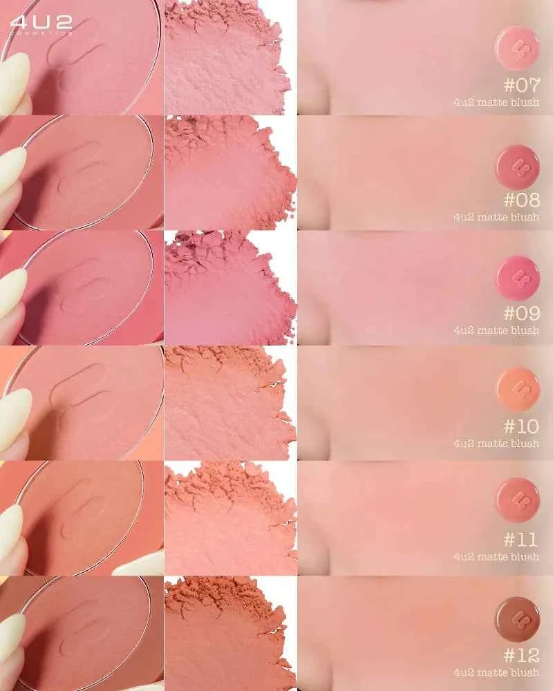 4U2 Blush On Matte