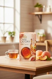 Thé à la pêche moelleuse AGF Café Latory