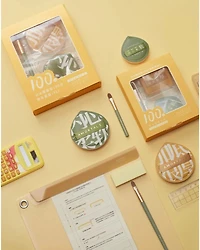 Coffret de houppettes maquillage AMORTALS 100 points