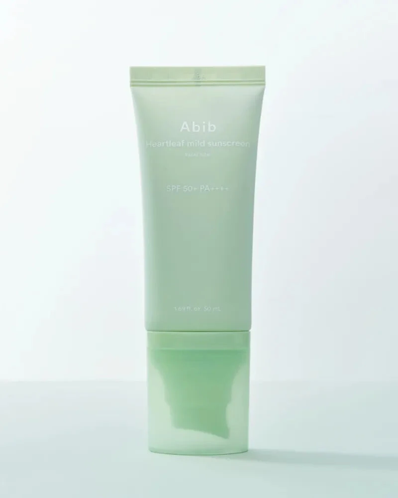 Abib Heartleaf Mild Sunscreen Relief Tube