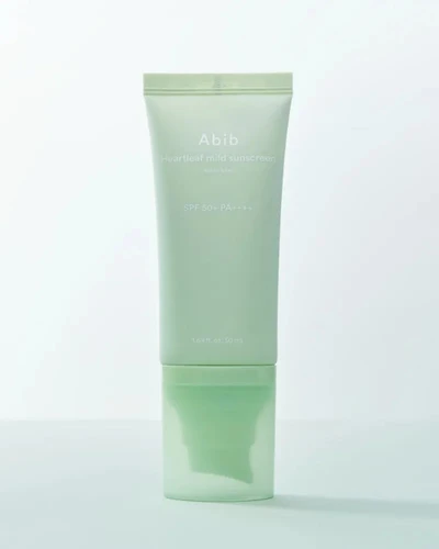 Abib Heartleaf Mild Sunscreen Relief Tube
