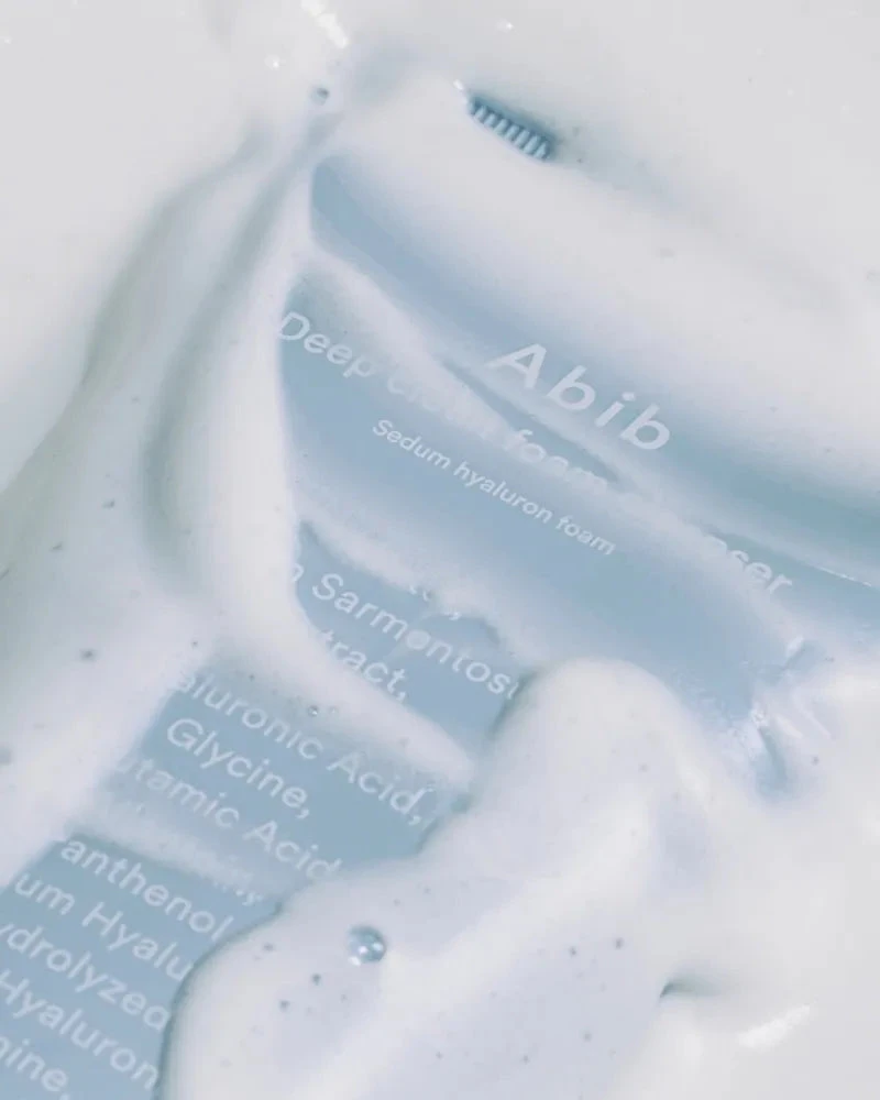 Abib Sedum Hyaluron Deep Clean Foam Cleanser