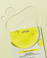 Masque sérum anti-imperfections Anua Green Lemon Vita C