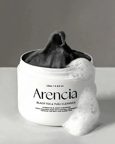Arencia Black Tea & Yuzu Rice Mochi Cleanser