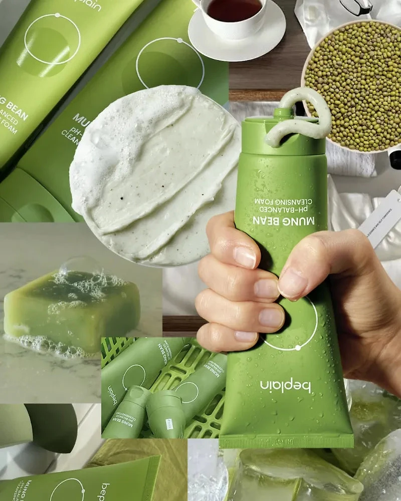 Beplain Mung Bean pH-Balanced Cleansing Foam