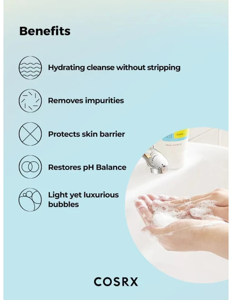 COSRX Low pH Good Morning Gel Cleanser