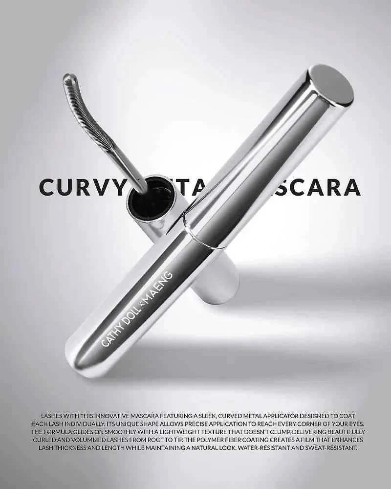 Cathy Doll x Maeng Curvy Metal Mascara