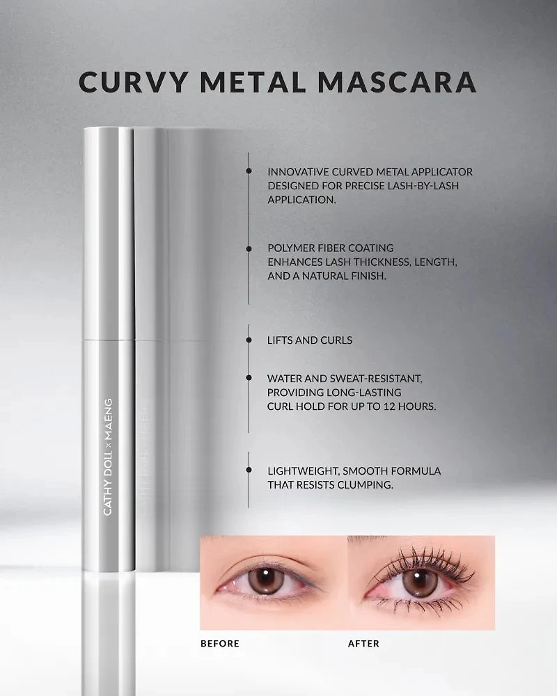 Cathy Doll x Maeng Curvy Metal Mascara