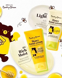 Crème pour les mains riche et hydratante au miel Country & Stream