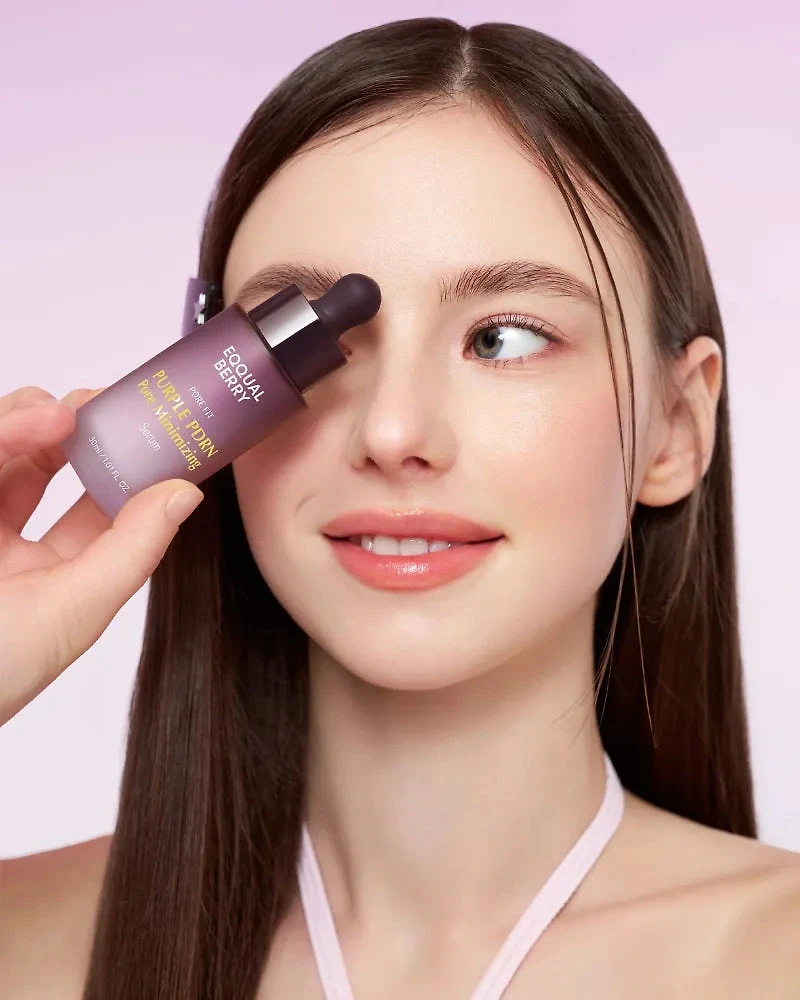 Sérum réducteur de pores Purple PDRN d'EQQUALBERRY