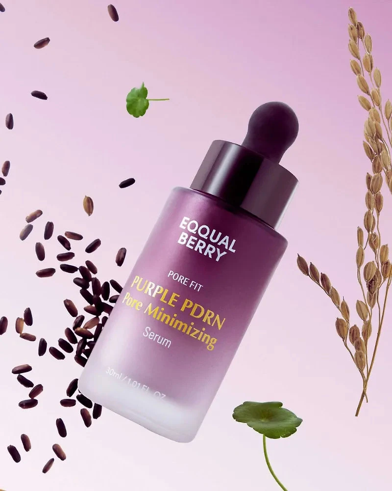 Sérum réducteur de pores Purple PDRN d'EQQUALBERRY