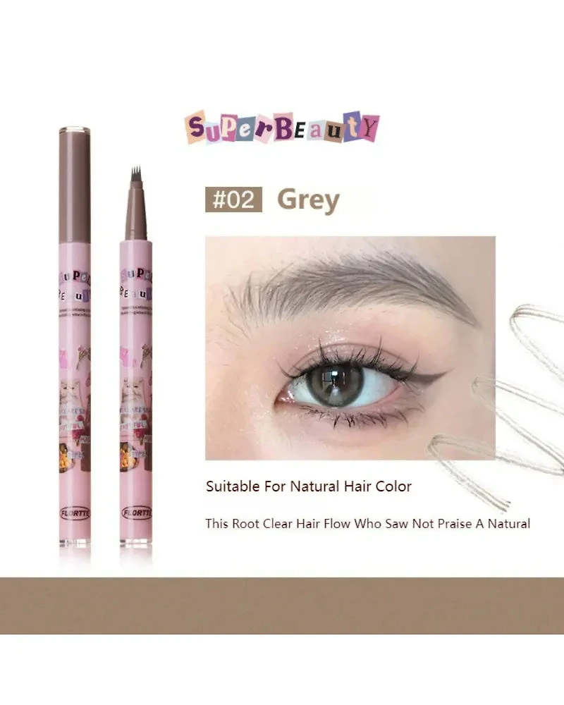 Flortte I Am Super Beauty Liquid Eyebrow Pen