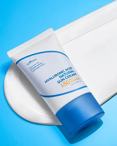 Crème solaire naturelle à l'acide hyaluronique Isntree