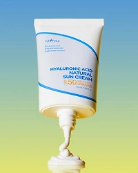 Crème solaire naturelle à l'acide hyaluronique Isntree