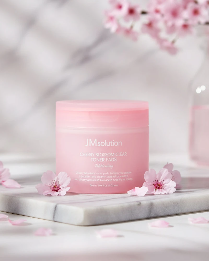 JMsolution Cherry Blossom Clear Toner Pads