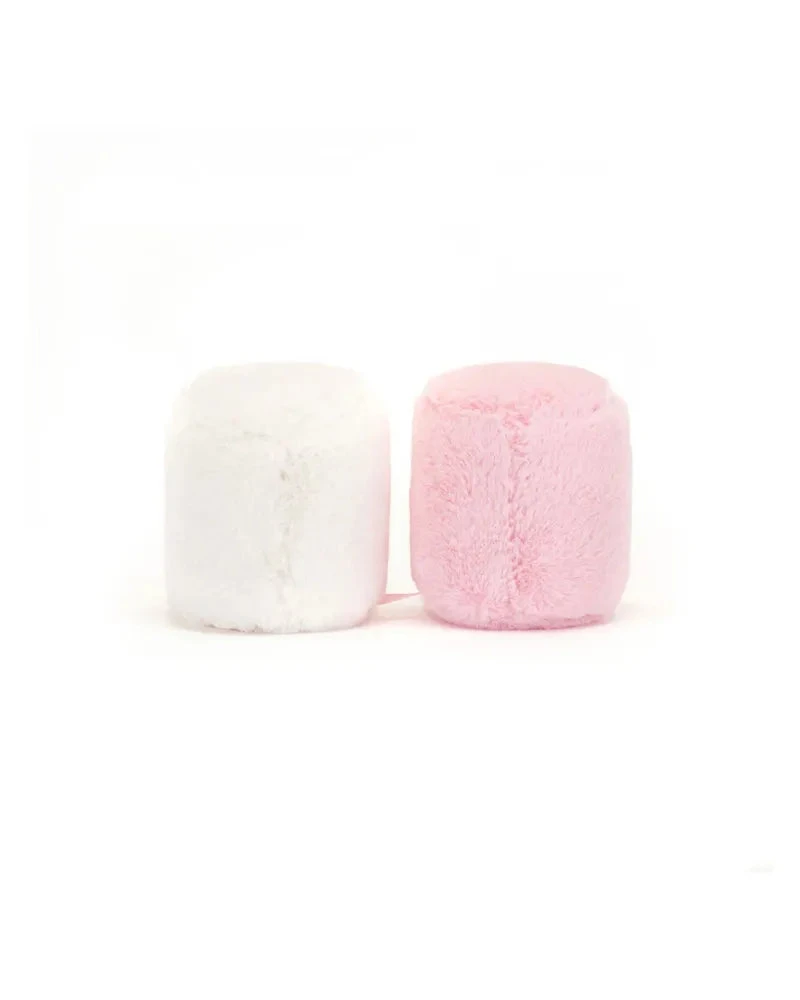 Jellycat Amuseables Pink and White Marshmallows