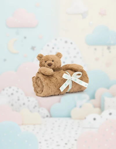 Jellycat Bartholomew Bear Blankie