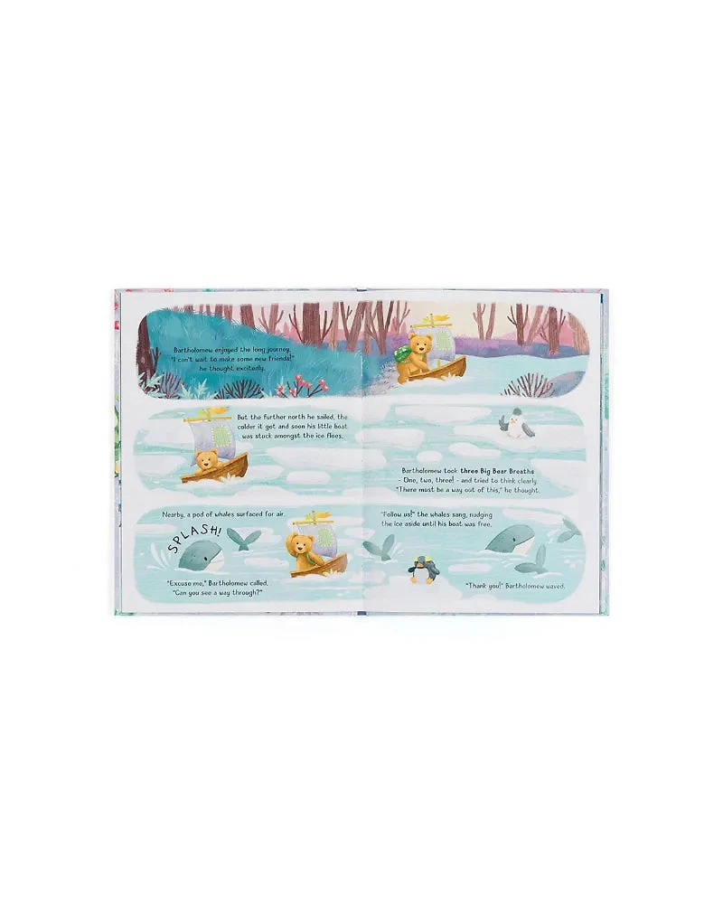 Jellycat Bartholomew Bear and the Snow Giants Book