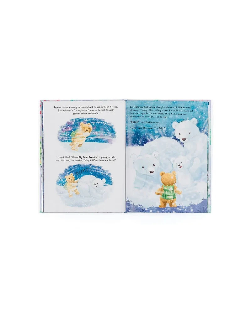 Jellycat Bartholomew Bear and the Snow Giants Book