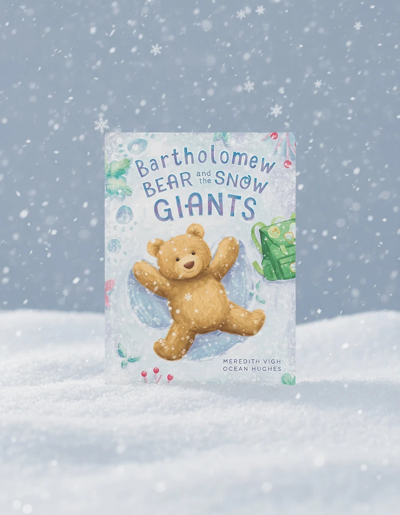 Jellycat Bartholomew Bear and the Snow Giants Book