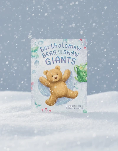 Jellycat Bartholomew Bear and the Snow Giants Book