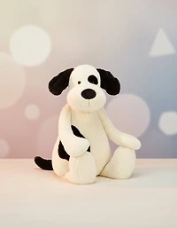 Jellycat Bashful Black & Cream Puppy | Gigantic