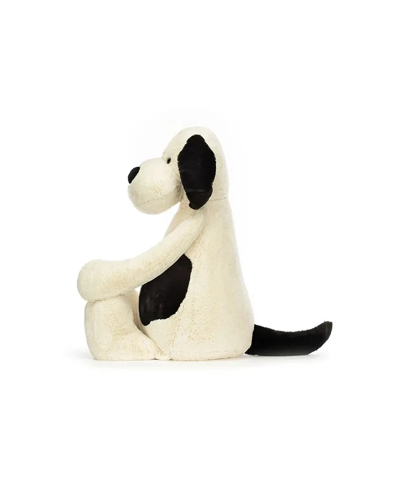 Jellycat Bashful Black & Cream Puppy | Gigantic