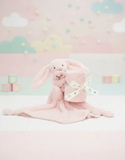Sucette rose Jellycat Bashful Bunny