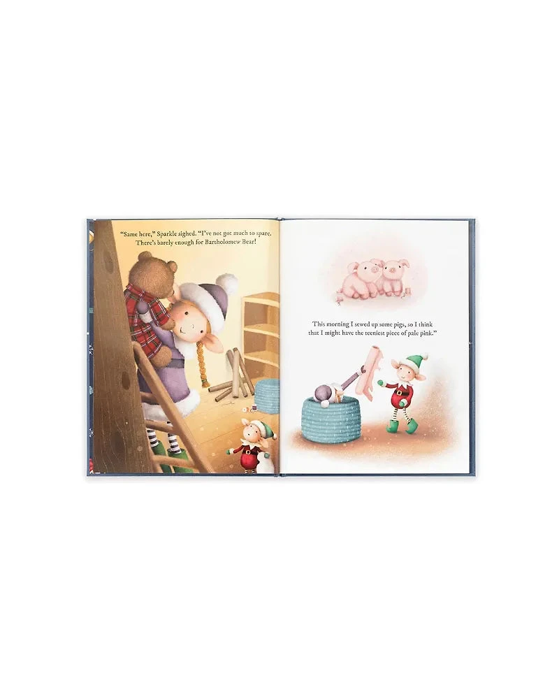 Jellycat Eldo Elf and the Patchwork Bashful Bunny Book