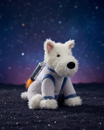Jellycat Munro le Scottie en tenue spatiale