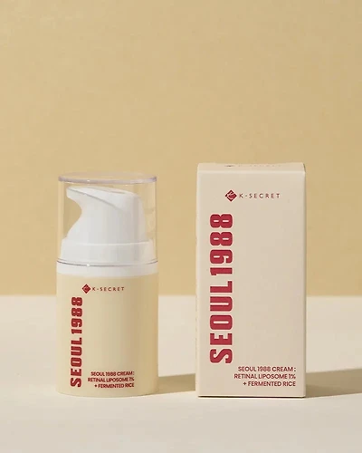 K-SECRET SEOUL 1988 Cream: Retinal Liposome 1% + Fermented Rice