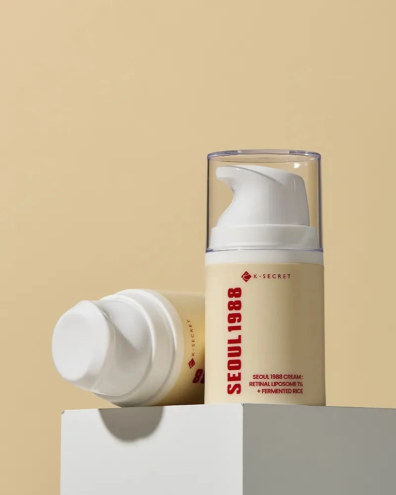K-SECRET SEOUL 1988 Cream: Retinal Liposome 1% + Fermented Rice