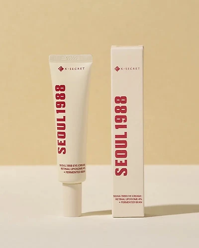 K-SECRET SEOUL 1988 Eye Cream: Retinal Liposome 4% + Fermented Bean