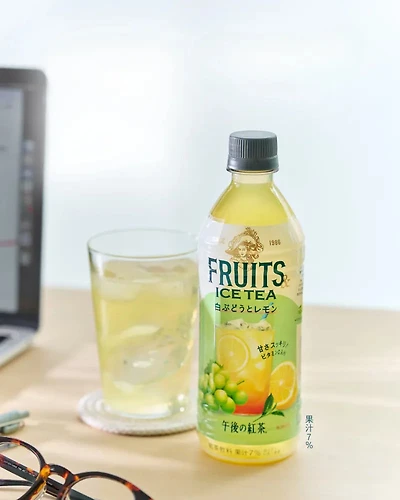 Kirin FRUITS & ICE TEA Muscat & Lemon