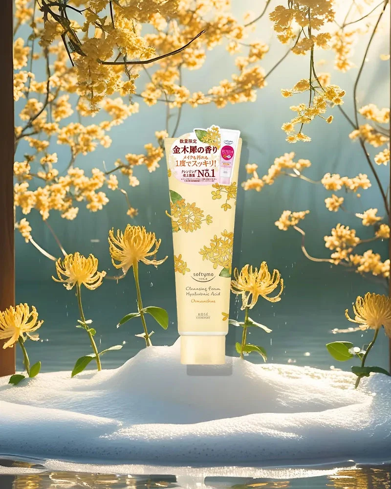 Kose Softymo Cleansing Foam Hyaluronic Acid | Osmanthus