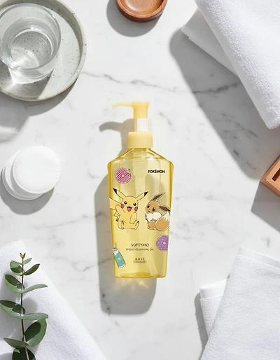 Huile nettoyante rapide Kose Softymo | Édition limitée Pokepeace