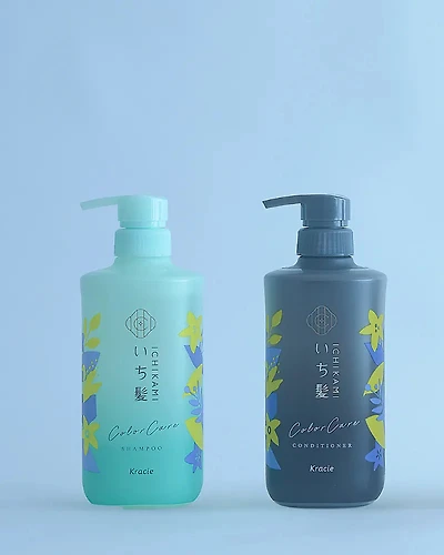 Coffret shampoing et après-shampoing Kracie Ichikami Colour Care