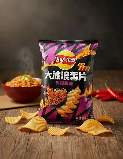 Lay's Buldak Hot Chicken Chips
