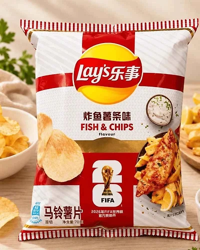 Croustilles Fish & Chips Lay's