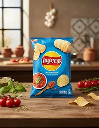 Lay's Italian Red Meat Chips
