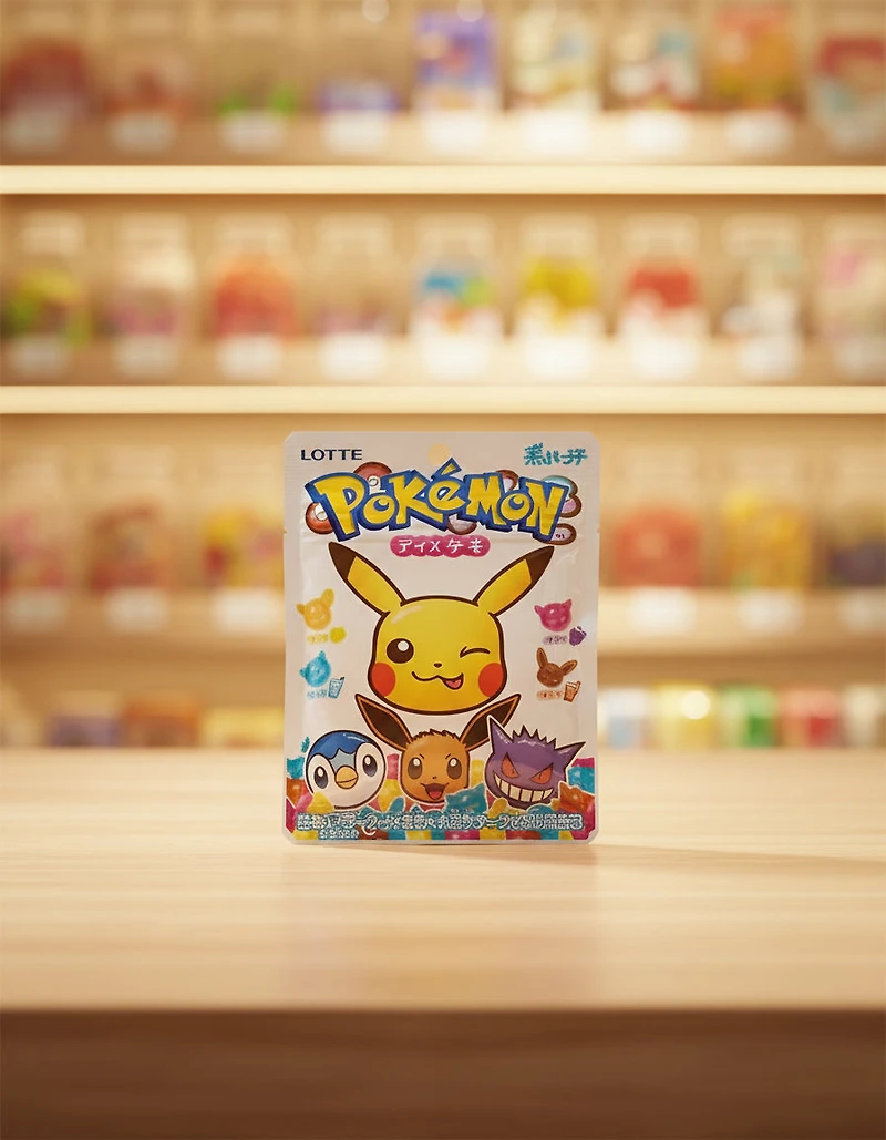 Bonbons Gélifiés Pokémon Lotte Pokepuni