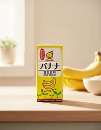 Marusan Low Fat Banana Milk 1L