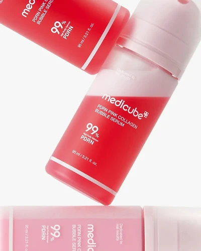 Sérum à bulles de collagène rose PDRN Medicube